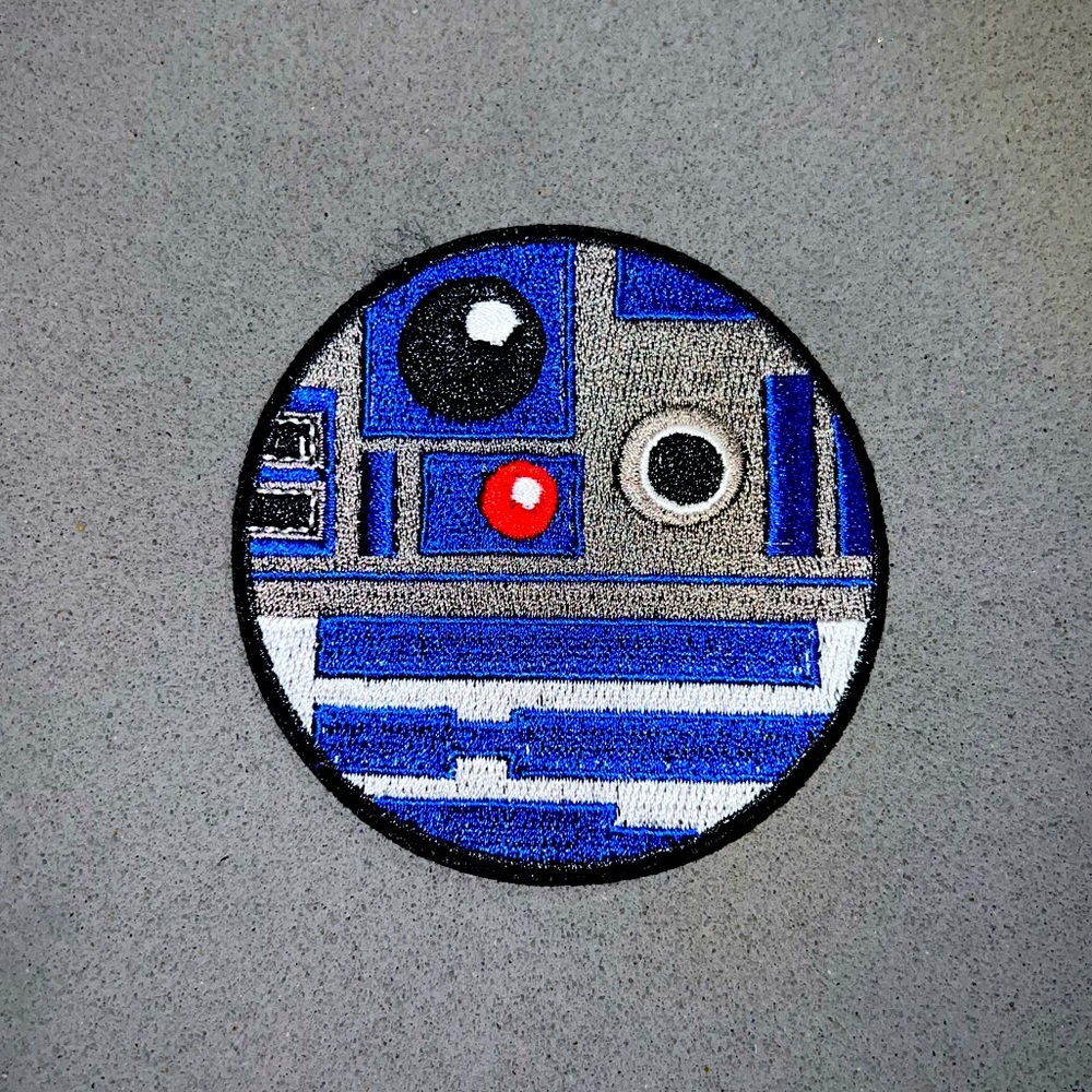 R2D2 Star Wars Patch - Circular 3in x 3in